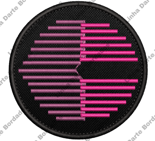 Patch bordado Banda Coldplay 7cm