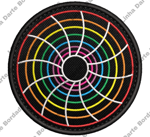 Patch bordado Banda Rock Coldplay  7cm