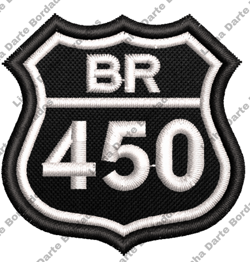 Patch bordado BR-450 5x5cm