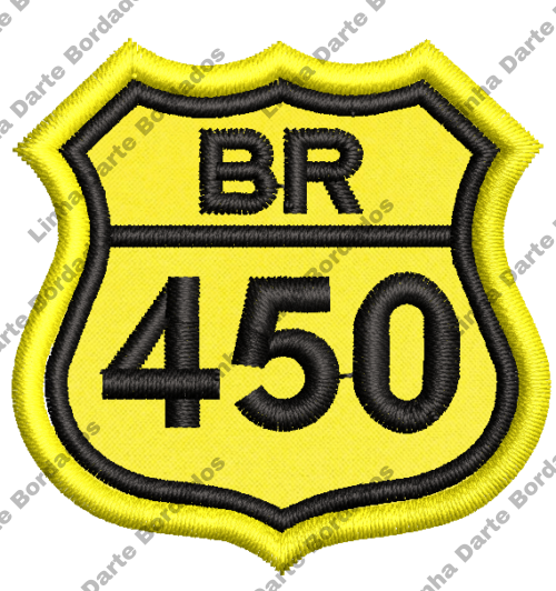 Patch bordado BR-450 5x5cm - Image 2