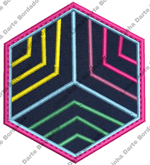 Patch Bordado Coldplay Rock 7x6xm