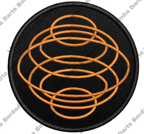 Patch Bordado Coldplay Rock Alternativo 7cm