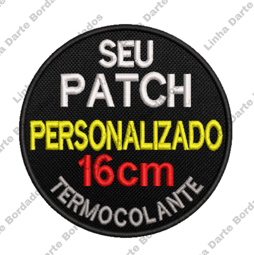 Patch bordado personalizado - 16cm - Image 3