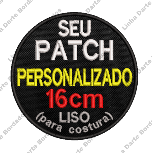 Patch bordado personalizado - 16cm - Image 2