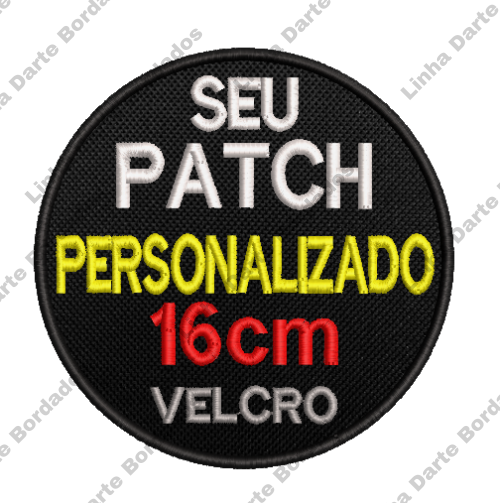 Patch bordado personalizado - 16cm - Image 4