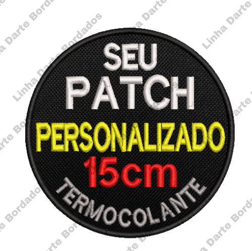 Patch bordado personalizado - 15cm - Image 3