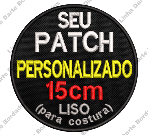 Patch bordado personalizado - 15cm - Image 2