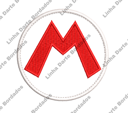 Patch bordado Jogo filme Super Mario Bros 6cm