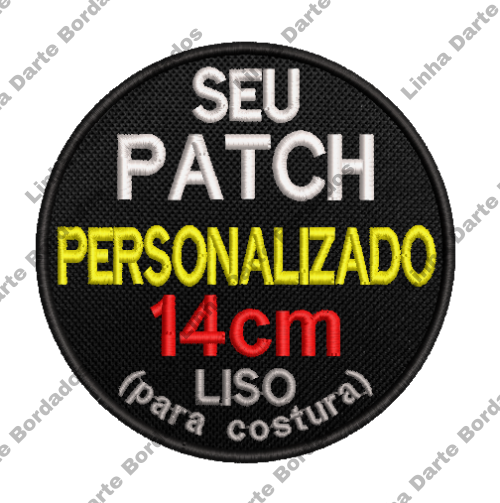 Patch bordado personalizado - 14cm - Image 2