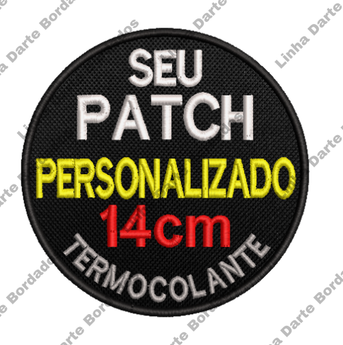 Patch bordado personalizado - 14cm - Image 3