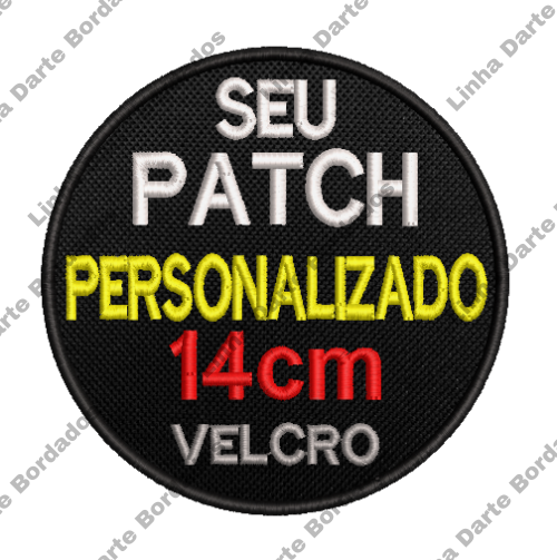 Patch bordado personalizado - 14cm - Image 4