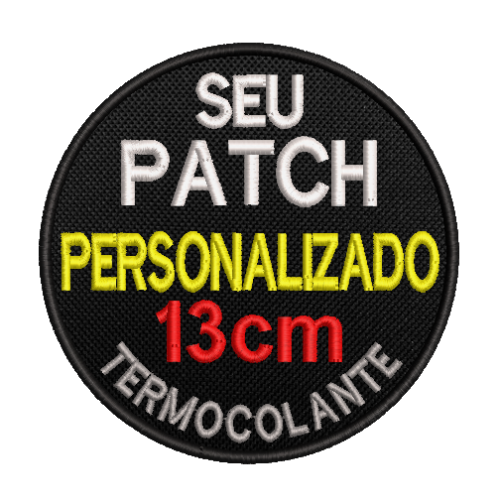 Patch bordado personalizado - 13cm - Image 3