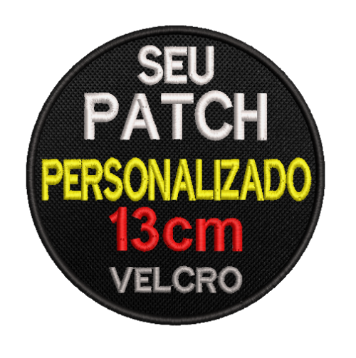 Patch bordado personalizado - 13cm - Image 4