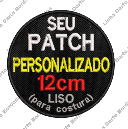 Patch bordado personalizado - 12cm - Image 2