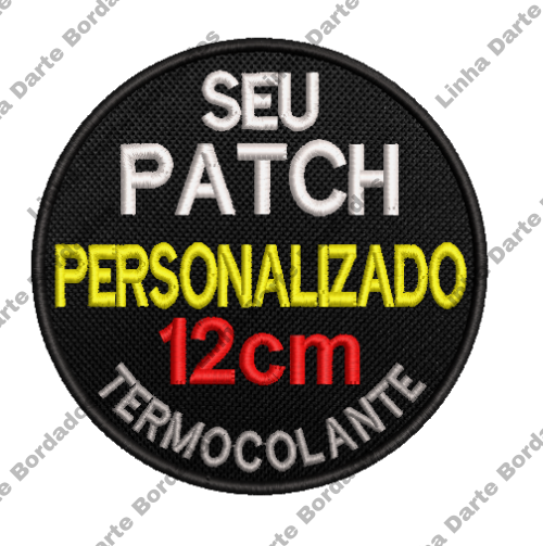 Patch bordado personalizado - 12cm - Image 4