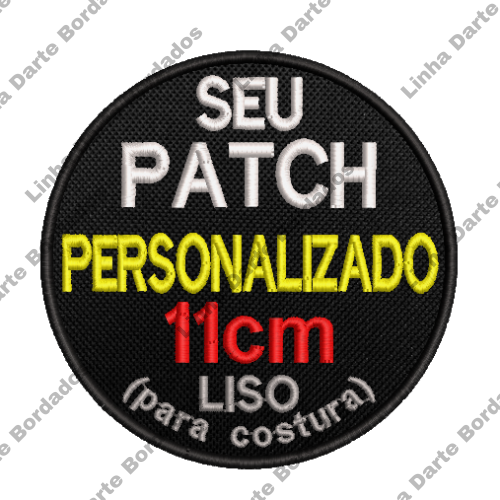 Patch bordado personalizado - 11cm - Image 2