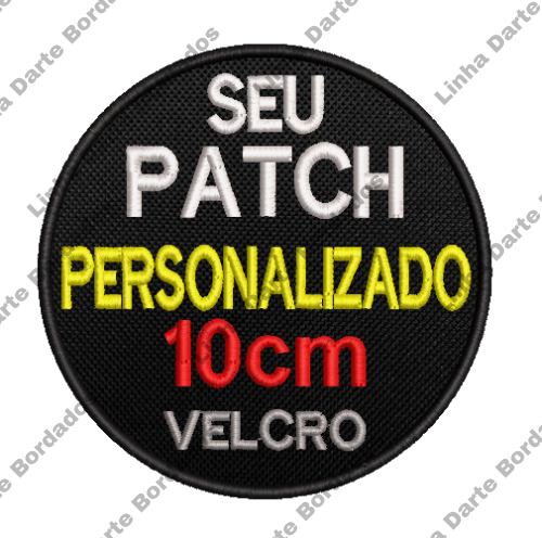 Patch bordado personalizado - 10cm - Image 2