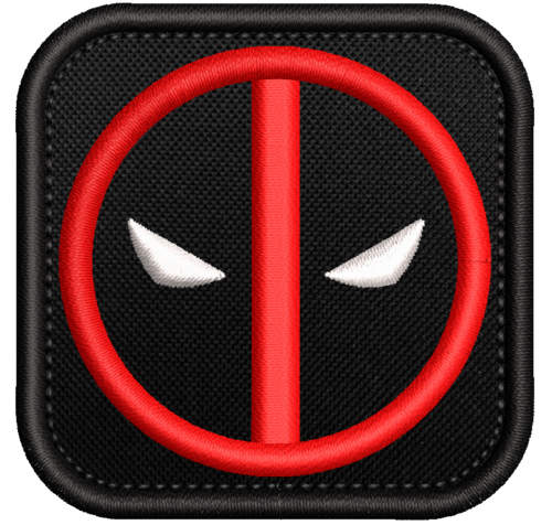 Patch Bordado DeadPool 6cm herói filme