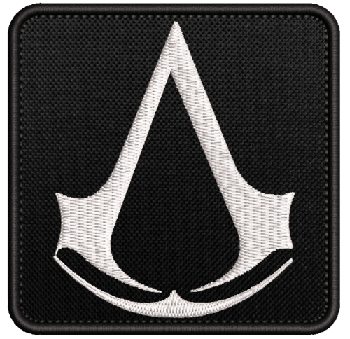 Patch Bordado jogo Assassins Creed 8cm game filme