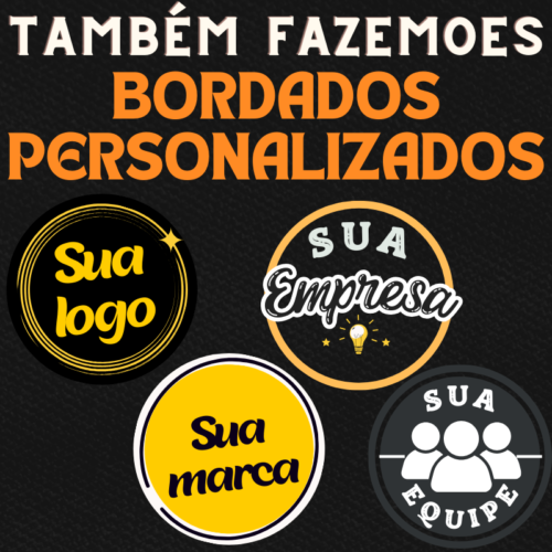 Patch Bordado Caveira APH Médico tático 7cm preto e branco - Image 5