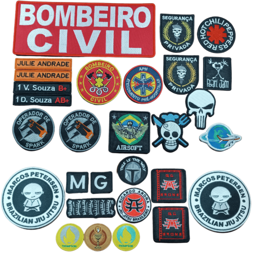 Patch Bordado DeadPool Wolverine coração partido 7x6cm herói - Image 2