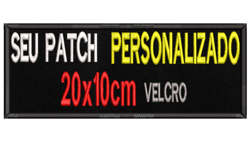 Patch bordado Personalizado 20x10cm - Image 5