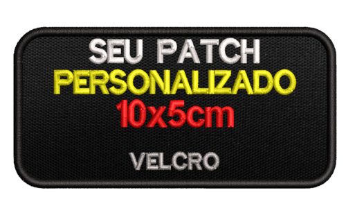 Patch bordado personalizado - 10x5cm - Image 3