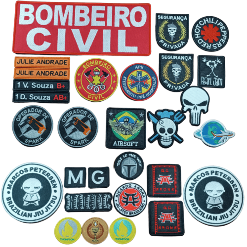 Patch Bordado Estado Civil Não disponível 8cm v1 - Image 2